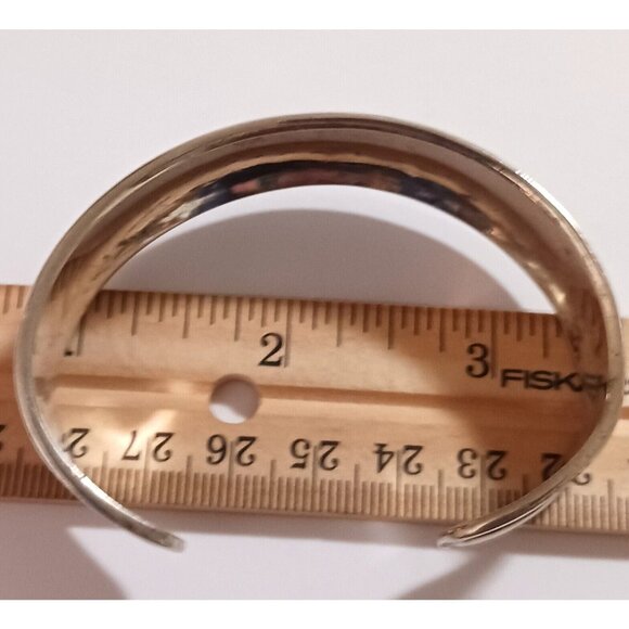 Sterling Silver Cuff Bracelet (1207) - Picture 7 of 7